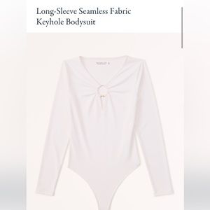 Lovesleeve seamless fabric key-hole bodysuit